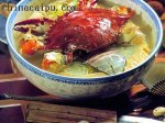飞蟹炖白菜冻豆腐